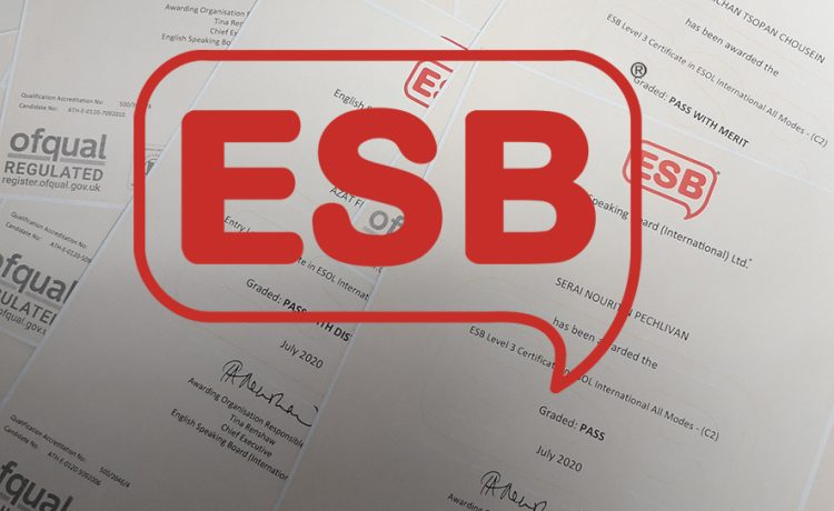 Τα πιστοποιητικά ESB έχουν φτάσει…