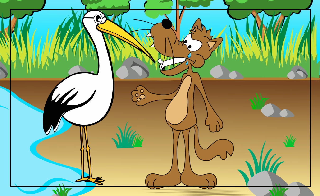 The Fox and the Stork At one time the Fox and the Stork were on visiting terms and seemed very good friends. So the Fox invited the Stork to dinner, and for a joke put nothing before her but some soup in a very shallow dish. This the Fox could easily lap up, but the [&hellip;]