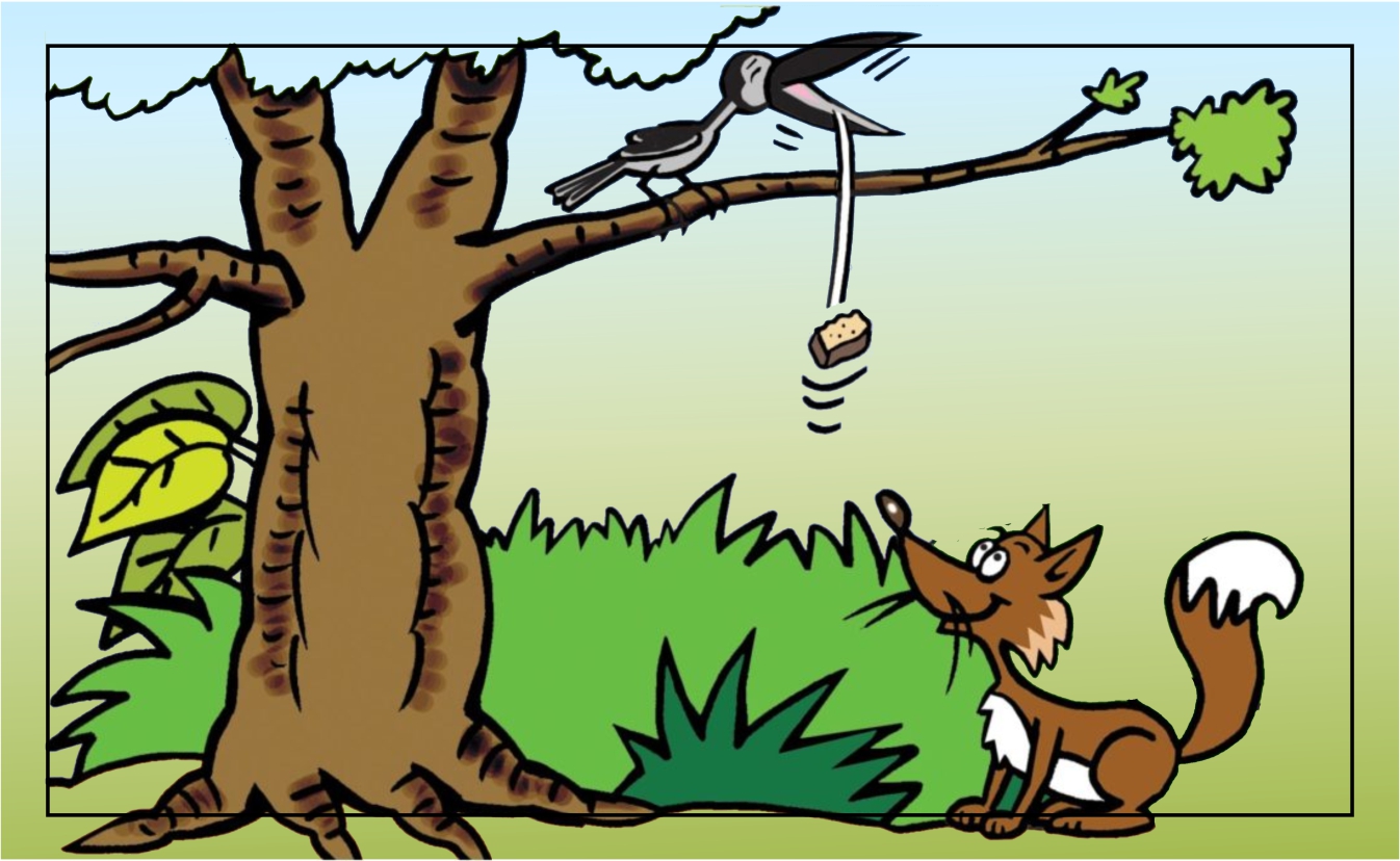 The Fox and the Crow A Fox once saw a Crow fly off with a piece of cheese in its beak and settle on a branch of a tree. “That’s for me, as I am a Fox,” said Master Reynard, and he walked up to the foot of the tree. “Good-day, Mistress Crow,” he cried. [&hellip;]